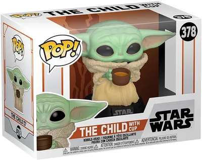 Produktbild von Funko POP! Star Wars The Mandalorian #378: "Das Kind mit der Tasse"