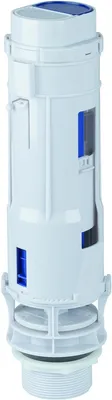 Produktbild von GROHE Ablaufventil 49061, für Bau Keramik Spülkasten, für aufgesetzte Spülkästen mit Anschluss seitlich