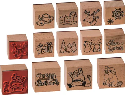 Image de 3XHeyda 204888680 Stempelset XmasPatch