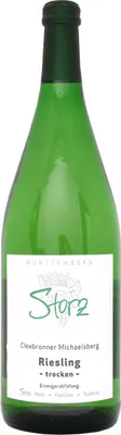 Produktbild von Storz Cleebronner Michaelsberg Riesling trocken 1000ml