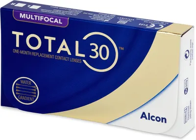 Produktbild von TOTAL30 Multifocal (6 Linsen) Stärke: +3.75, BC: 8.40, DIA: 14.20, Add power: HI (MAX ADD +2.50)