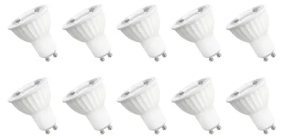 Produktbild von Spectrum GU10 LED Spot Lampe 6W 410lm 3000K Warmweiß 230V 10 Stück