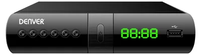 Productafbeelding van Denver DVBS-206HD HDTV-ontvanger, DVB-S2, Ethernet, geschikt voor vrije ontvangst (Free-to-Air)