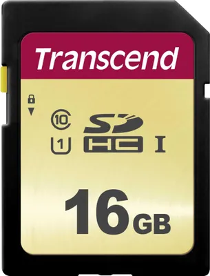 Image de Transcend 16Go, UHS-I, SD SDHC Class 10