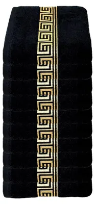 Produktbild von 10er Pack Gästetücher in 23 Farben erhältlich, weich und saugstark, 600 g/m², 30 x 50 cm, Schwarz-Gold