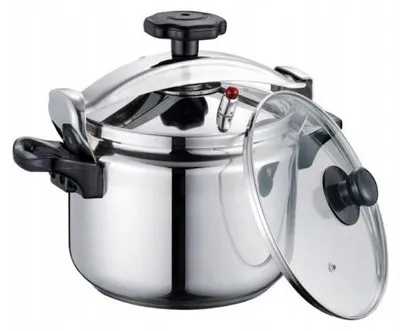 Produktbild von Schnellkochtopf Zilner 11 l Edelstahl 18/10 induktionsgeeignet