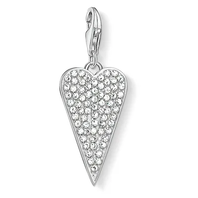 Produktbild von Thomas Sabo Anhänger Charm-Club Herz Pave 1568-051-14