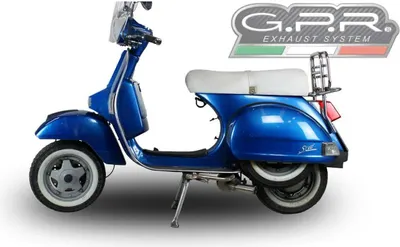 Produktbild von Vollständiger GPR genehmigter Auspuff aus Aluminium für Lml Star 200
