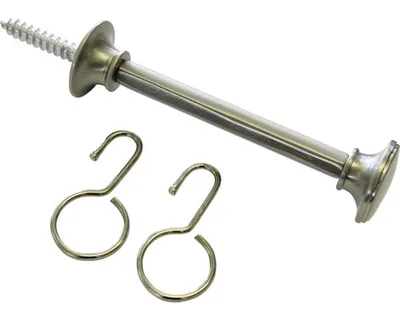 Produktbild von Gardinia Raffabstandshaken edelstahl-optik 10 cm