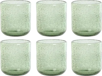 Produktbild von Gläserset Home ESPRIT grün Kristall 320 ml (6 Stück)