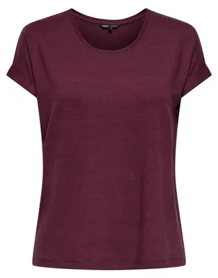 Produktbild von ONLY Tops für Damen Basic Kurzarm Rundhals