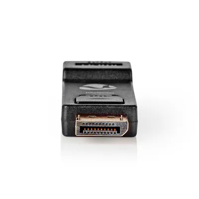 Produktbild von Nedis Displayport-Adapter - DisplayPort Stecker - HDMI Ausgang - 1080p@60Hz - Vernickelt - Gerade - Rund - ABS - ABS - Schwarz - Box