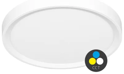 Immagine prodotto di Circuito luminoso a LED Ecolite 50 W, 60 cm, temperatura di colore 6000 lm, grado di protezione IP40, bordo bianco W007-CCT/50W/BI