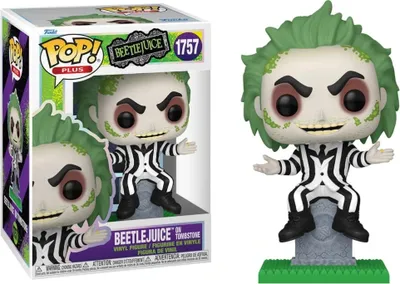 Zdjęcie produktu dla Funko POP Beetlejuice 1757 Beetlejuice on Tombstone Figurka Kolekcjonerska