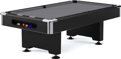Produktbild von Automaten Hoffmann Billardtisch "Club Pro III", Grey, Simonis 860, 9 ft (Spielfeld 254x127 cm)