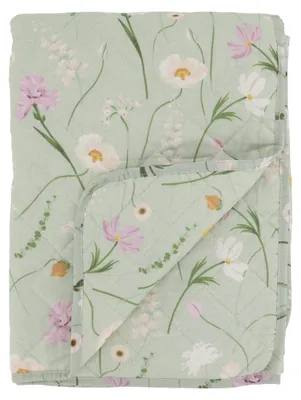 Produktbild von Chic Antique Aix Quilt mit Blumen Grün