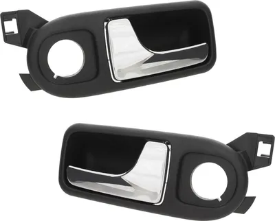 Produktbild von Türgriff VORNE LINKS + RECHTS Innen Chrom in SCHWARZ für VW Lupo / Seat Arosa