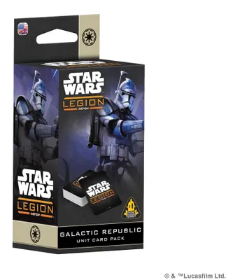 Produktbild von Asmodee Star Wars: Legion - Galactic Republic Card Pack, Abbildung, Mehrfarbig