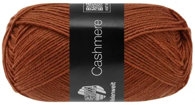 Produktbild von Lana Grossa MEILENWEIT 50 CASHMERE weiche 4-fach Sockenwolle mit Kaschmir-Anteil 210 m Farbe 066 - Karamell
