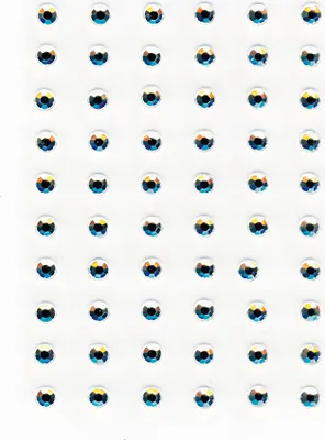 Produktbild von ROESSLER PAPIER Sticker Rhinestone weiß, Rössler