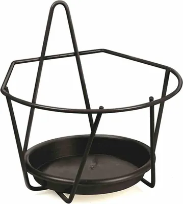 Produktbild von Wand-Blumentopfhalter 16 cm, schwarz