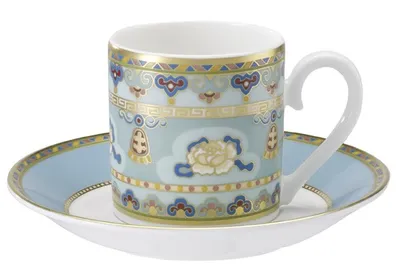 Produktbild von Villeroy & Boch Samarkand Aquamarin Espresso Set 4tlg. 1047308520