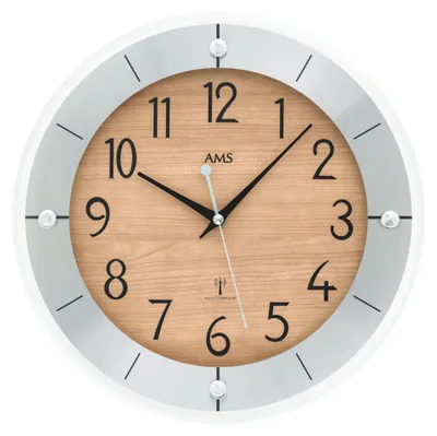 Immagine prodotto di AMS - 5592 - Orologio da parete - Radio a quarzo - 31 cm