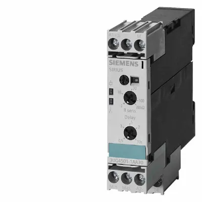 Produktbild von Siemens 3UG45011AW30 Überwachungsrelais Analog Widerstandsüberwachung 2-200kOhm