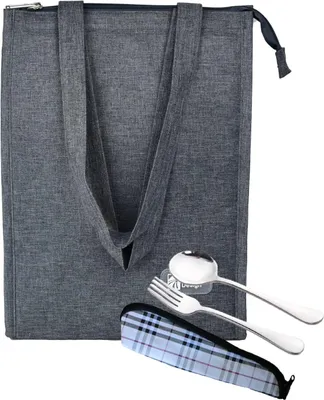 Produktbild von Lunchbag Isoliertasche Kühltasche für Camping/Arbeit/Schule. Lunchbag für Herren/Damen/Studenten