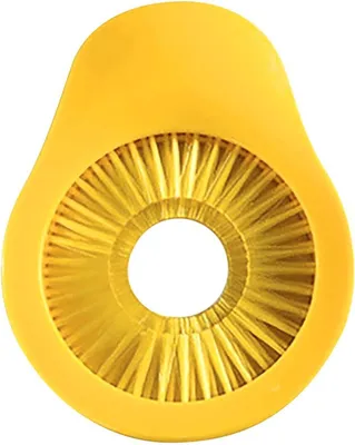 Produktbild von Gemüsepinsel, Kreis - Gelb