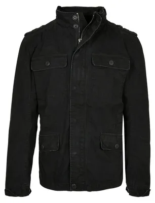 Image de Build Your Brand - Veste militaire « Britannia » pour homme LT5666 (S) (noir)
