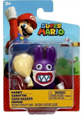 Image de Figurine super mario : carottin 7 cm - figurine nintendo - jakks