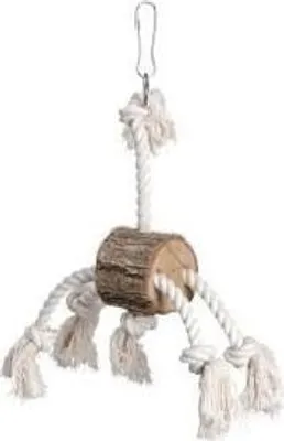 Produktbild von Ollesch Vogelspielzeug Holz 22,5 cm natur