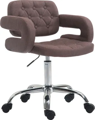 Produktbild von Arbeitshocker HLO-CP103 Stoff braun