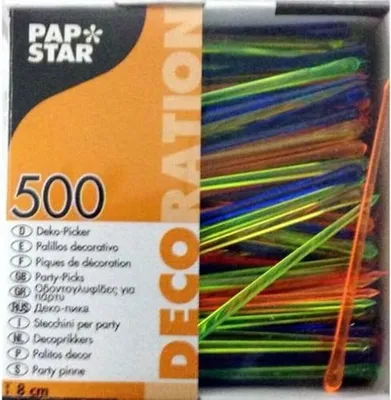Immagine prodotto di PAPSTAR 19347 PAPSTAR Deko-Picker 500er