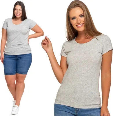 Produktbild von Moraj - T-Shirt Grau - Damen T-Shirt Größe 3XL - T-Shirt grau - Damen Oberteil