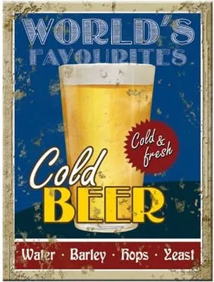 Produktbild von Nostalgic-Art - Magnet 6 x 8 cm - Cold Beer
