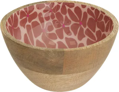 Produktbild von Schüssel inaya d13cm terracotta und mangoholz - Atmosphera créateur d'intérieur
