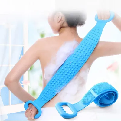 Obrázok produktu pre Silikónová masážna kefka na telo s exfoliačnou funkciou