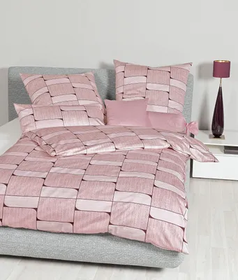 Mako-Satin Bettwäsche Milano 135x200 + 80x80 cm