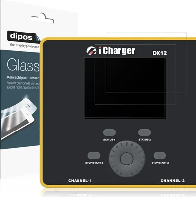 Image de 2x Protection ecrán pour Junsi iCharger DX12 mat Verre souple Film Protecteur 9H dipos