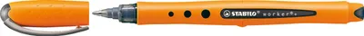 Obrázok produktu pre Rollerball - STABILO worker+ - stredný - jedno pero - čierne