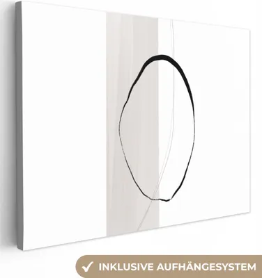 Obrázek produktu pro OneMillionCanvasses® - Obraz na plátně - Abstraktní - Pastel - Design, nástěnný obraz, nástěnné dekorace obrazy obývací pokoj, 40x30cm