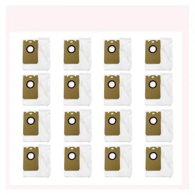 Image de Sacs d'aspirateur de remplacement pour aspirateur robot, lot de 16
