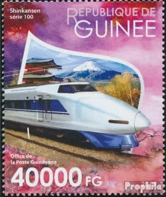 Produktbild von Briefmarken Guinea 2015 Mi 11482 (kompl. Ausgabe) postfrisch Japanische Hochgeschwindigkeitszüge
