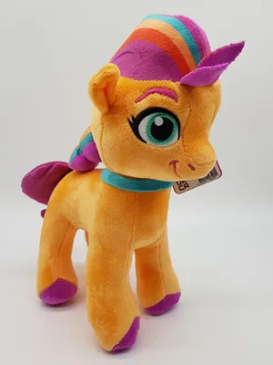 Produktbild von Sunny Starscout – My Little Pony Kuscheltier 30 cm, Plüschpony für Kinder