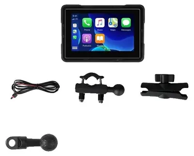 Image de Enregistreur vidéo pour moto, double caméra, connexion sans fil, non, Moto Radio (pas de caméra)
