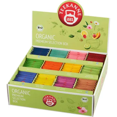 Produktbild von TEEKANNE ORGANIC PREMIUM SELECTION BOX -Tee 180 Portionen