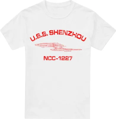 Produktbild von Star Trek - "Shenzhou Athletic" T-Shirt für Herren TV5545 (XL) (Weiß)