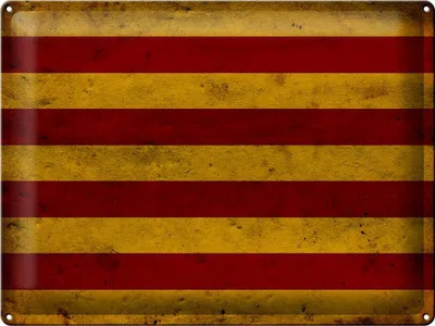 Produktbild von Blechschild Flagge Seneyera, 40x30 cm, Blechschilder Fahne Nationalität